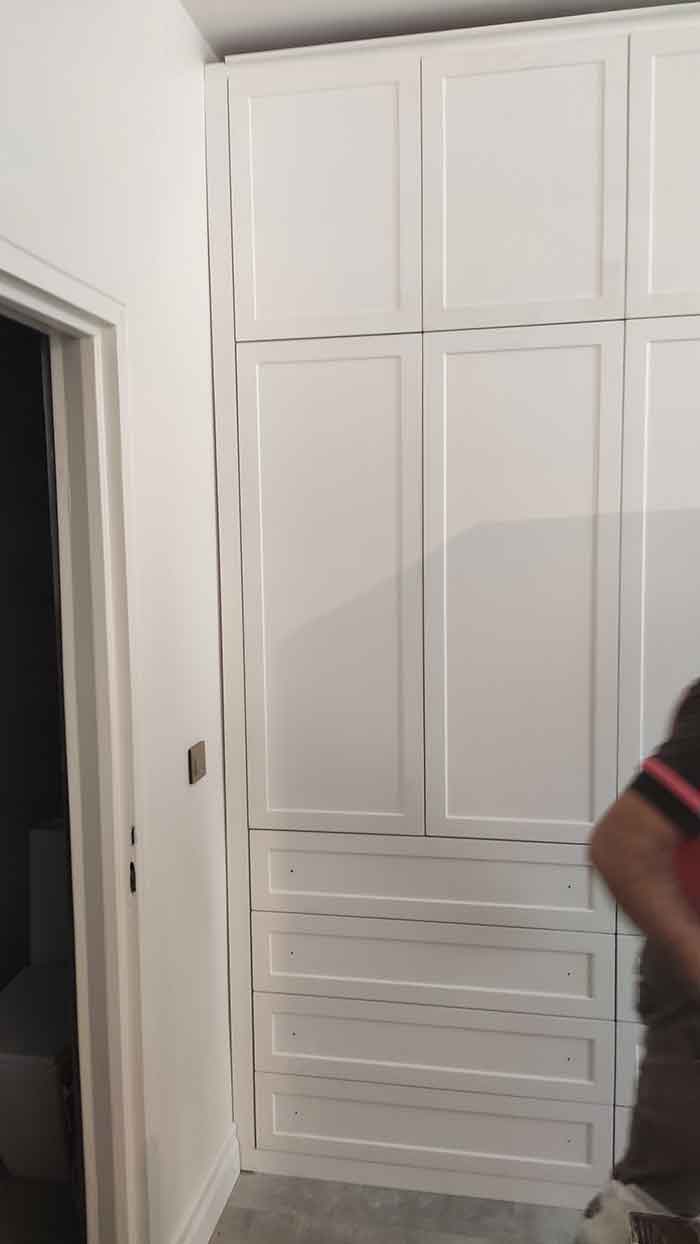 اجرای کمد دیواری نیوکلاسیک اجرای کمد دیواری نیوکلاسیک