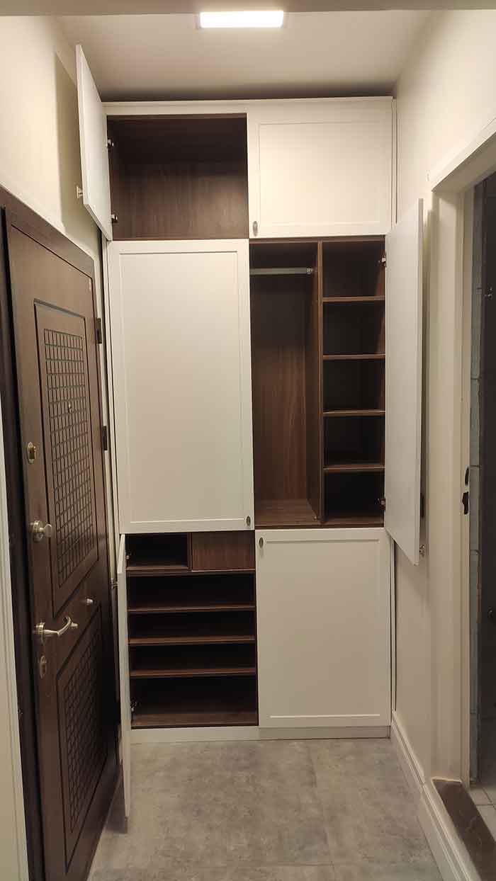 اجرای کمد دیواری نیوکلاسیک اجرای کمد دیواری نیوکلاسیک