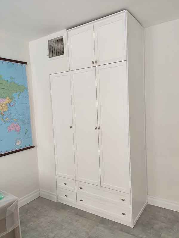 اجرای کمد دیواری نیوکلاسیک اجرای کمد دیواری نیوکلاسیک