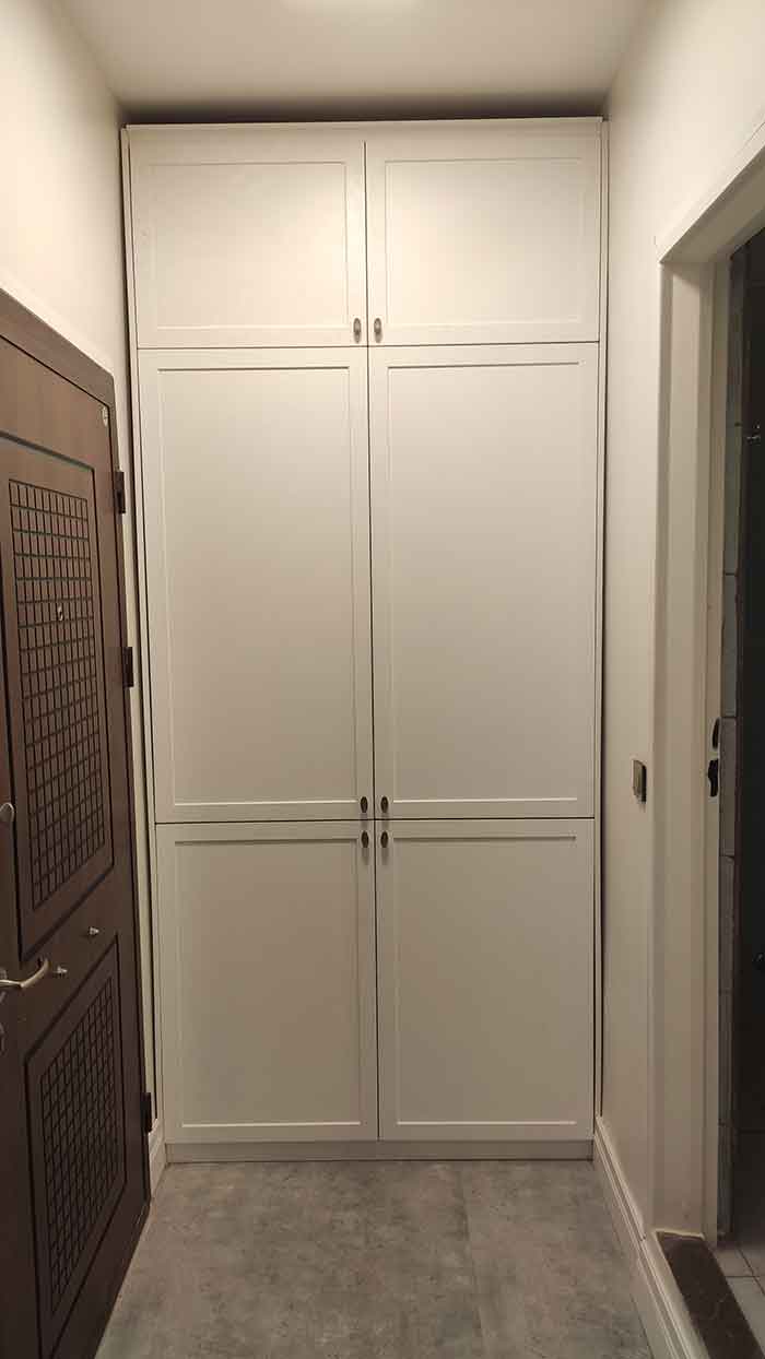 اجرای کمد دیواری نیوکلاسیک اجرای کمد دیواری نیوکلاسیک