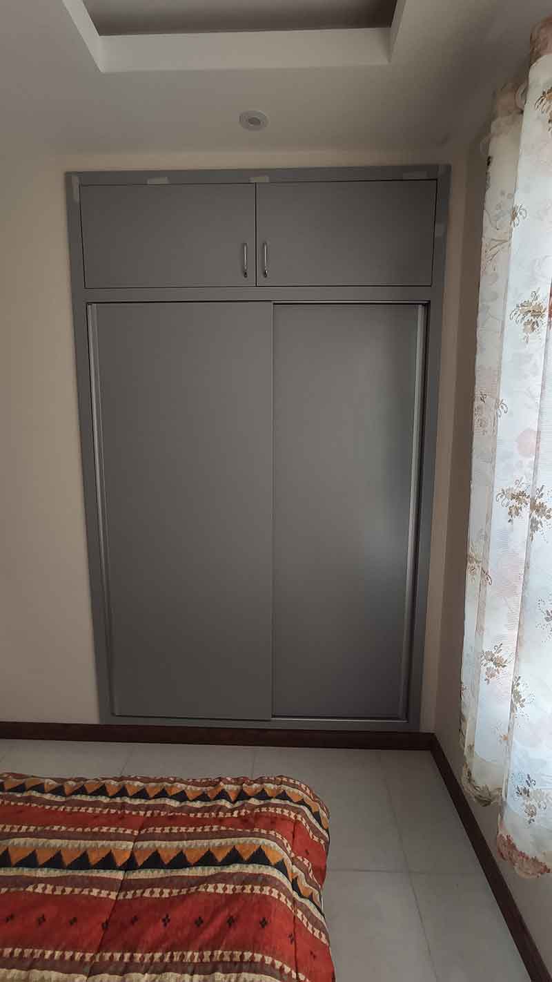 اجرای کمد دیواری ساده اجرای کمد دیواری ساده