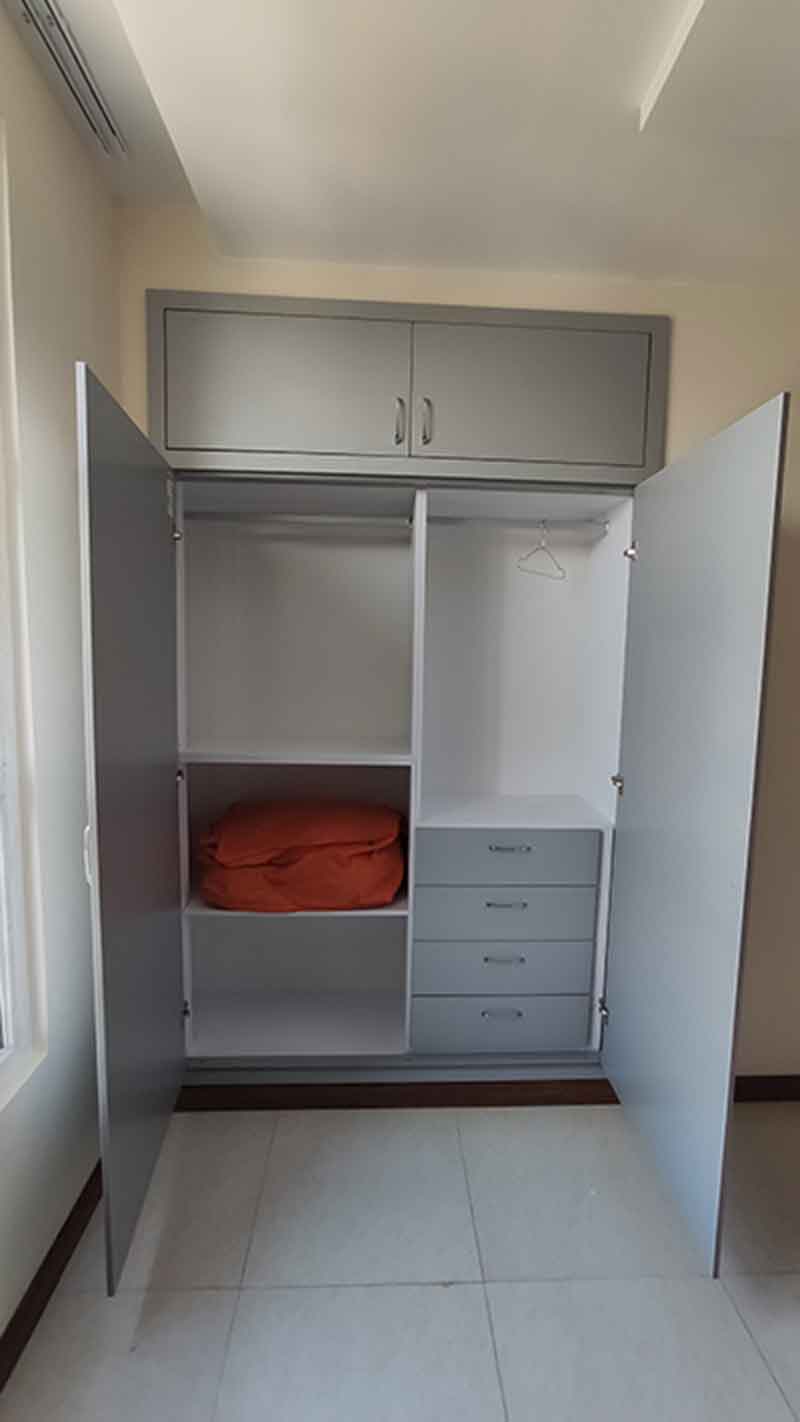 اجرای کمد دیواری ساده اجرای کمد دیواری ساده