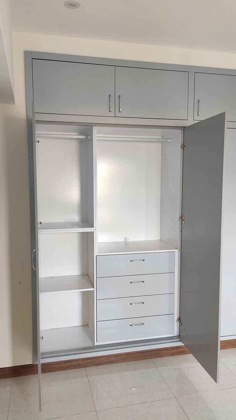 اجرای کمد دیواری ساده اجرای کمد دیواری ساده