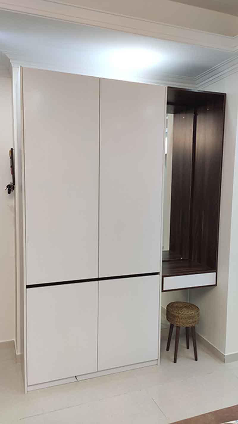 اجرای کمد دیواری مدرن در اکباتان اجرای کمد دیواری مدرن در اکباتان